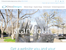 Tablet Screenshot of chicodesigns.com